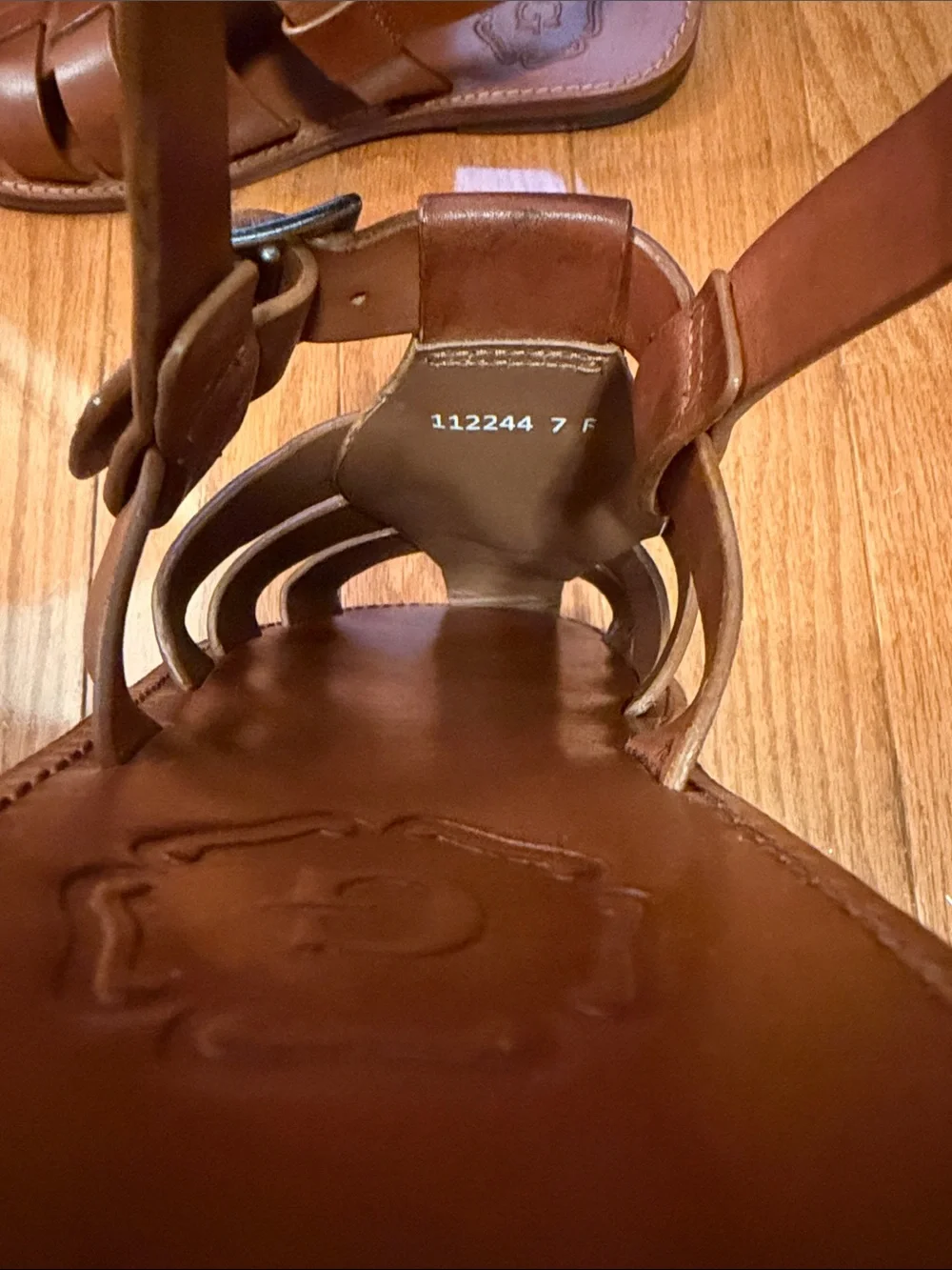Grenson Quincy Leather Fisherman Sandals - 8US